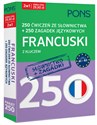 250 ćwiczeń ze słownictwa Francuski +250 zagadek A1-B2 - Polish Bookstore USA