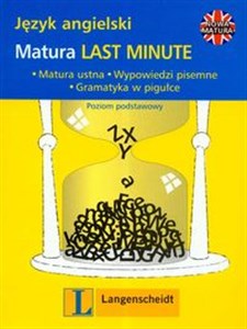 Matura Last Minute język angielski poziom podstawowy pl online bookstore