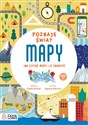 Mapy Poznaję świat z naklejkami - Polish Bookstore USA