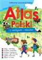 Atlas Polski z naklejkami i plakatem  - Paulina Kaniewska