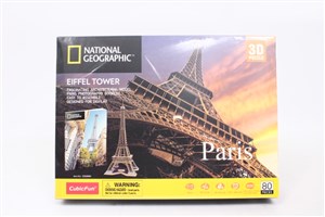 Puzzle 3D National Geographic Paryż  
