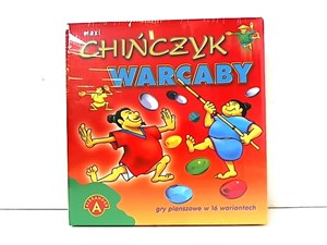 Chińczyk Warcaby maxi gry planszowe w 16 wariantach in polish