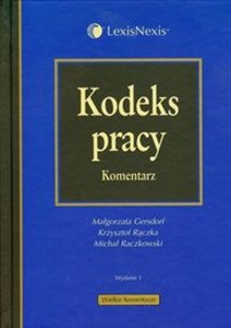 Kodeks pracy Komentarz Canada Bookstore