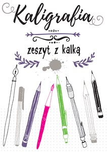 Kaligrafia Zeszyt z kalką  polish books in canada