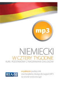 Niemiecki w 4 tygodnie Kurs podstawowy z nagraniami dialogów chicago polish bookstore