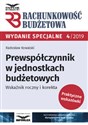 Prewspółczynnik w jednostkach budżetowych Wskaźnik roczny i korekta buy polish books in Usa