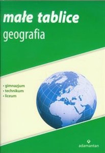 Małe tablice Geografia gimnazjum, technikum, liceum pl online bookstore