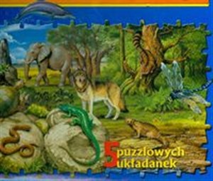Świat zwierząt 5 puzzlowych układanek - Polish Bookstore USA