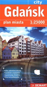 Gdańsk plan miasta 1:26 000 books in polish