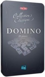 Domino klasyczne szóstkowe (w puszce z oknem)  