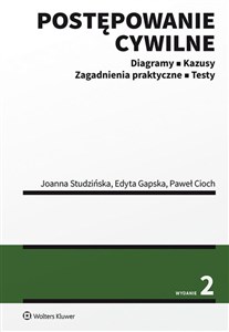 Postępowanie cywilne Diagramy, kazusy, zagadnienia praktyczne, testy Polish bookstore