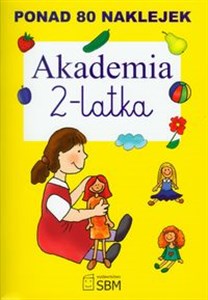Akademia 2 latka Ponad 80 naklejek Polish bookstore