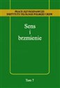 Sens i brzmienie in polish