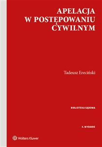 Apelacja w postępowaniu cywilnym books in polish