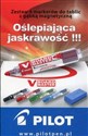 Zestaw 4 markerów do tablic z gąbką magnetyczną - 