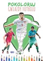 Pokoloruj gwiazdy futbolu  online polish bookstore