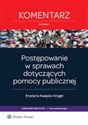 Postępowanie w sprawach dotyczących pomocy publicznej in polish