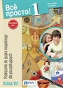 Wsio prosto 1 Podręcznik do języka rosyjskiego Klasa VII Szkoła podstawowa - Barbara Chlebda, Irena Danecka books in polish