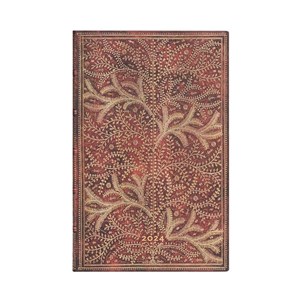 Kalendarz Paperblanks 2024 Wildwood Maxi tygodniowy HOR Flexi polish usa