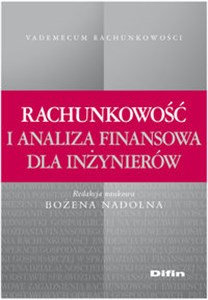 Rachunkowość i analiza finansowa dla inżynierów  Bookshop