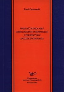 Wartość wzmocnień odroczonych i niepewnych z perspektywy analizy zachowania to buy in Canada