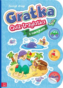 Gratka-Quiz trzylatka Zeszyt drugi Polish Books Canada