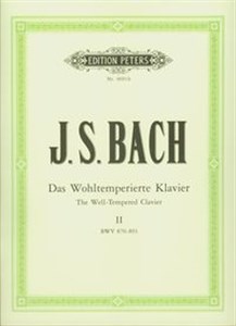 Das Wohltemperierte Klavier II The Well-Tempered Clavier II BWV 870-893 polish usa