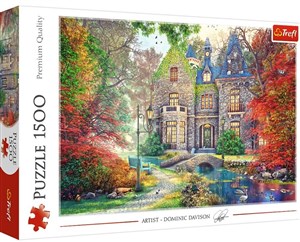 Puzzle Jesienny dworek 1500 