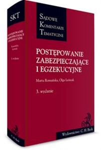 Postępowanie zabezpieczające i egzekucyjne in polish