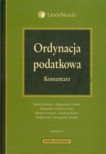 Ordynacja podatkowa Komentarz  