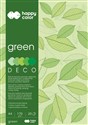 Blok Deco Green A4 5 kolorów tonacja zielona 5 sztuk - 