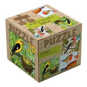 Puzzle 3 w 1 Ptaki. Polish Books Canada