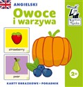 Angielski Owoce i warzywa (karty obrazkowe + poradnik) Canada Bookstore