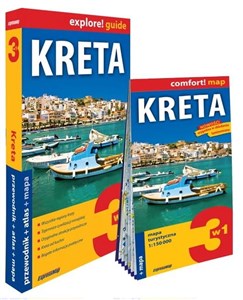 Kreta 3w1 przewodnik + atlas + mapa books in polish