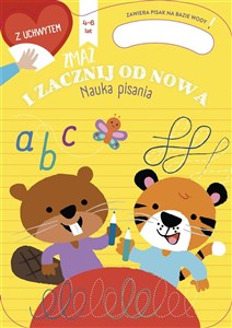 Zmaż i zacznij od nowa. Nauka pisania. 4 - 6 lat  Polish bookstore