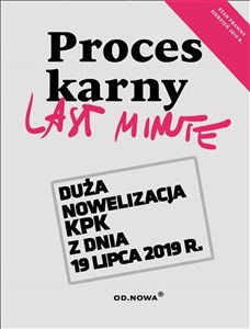 Last Minute Proces Karny 2019  
