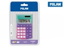 Kalkulator kieszonkowy MILAN POCKET SUNSET zielono - fioletowo - różowy - 