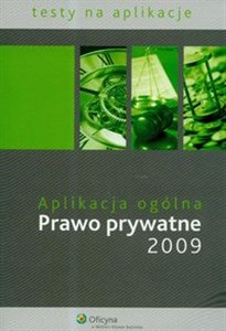 Aplikacja ogólna Prawo prywatne 2009 in polish