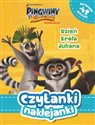 Czytanki naklejanki Dzień Króla Juliana Pingwiny z Madagaskaru  bookstore