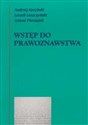 Wstęp do prawoznawstwa - Leszczyński Korybski polish books in canada
