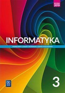 Informatyka 3 Podręcznik Zakres podstawowy Szkoła ponadpodstawowa online polish bookstore