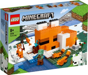 LEGO Minecraft Siedlisko lisów 21178 Bookshop