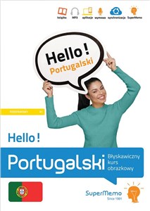 Hello! Portugalski Błyskawiczny kurs obrazkowy (poziom podstawowy A1) buy polish books in Usa
