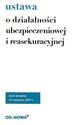 Ustawa o działalności ubezpieczeniowej i reasekuracyjnej 08. 2017 - Lech Krzyżanowski