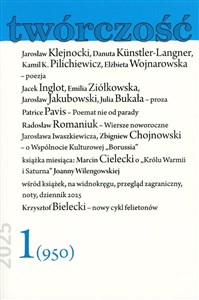 Twórczość 1/2025 online polish bookstore