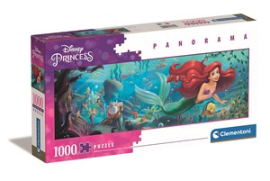Puzzle 1000 panoramiczne collection Disney little mermaid 39658 polish books in canada