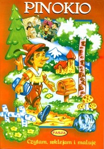 Pinokio Czytam wklejam i maluję polish books in canada