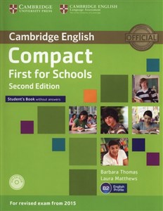 Compact First for Schools Student's Book + CD buy polish books in Usa