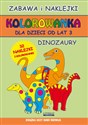 Kolorowanka dla dzieci od lat 3 Dinozaury - 