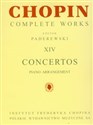 Chopin Complete Works XIV Koncerty  - Polish Bookstore USA